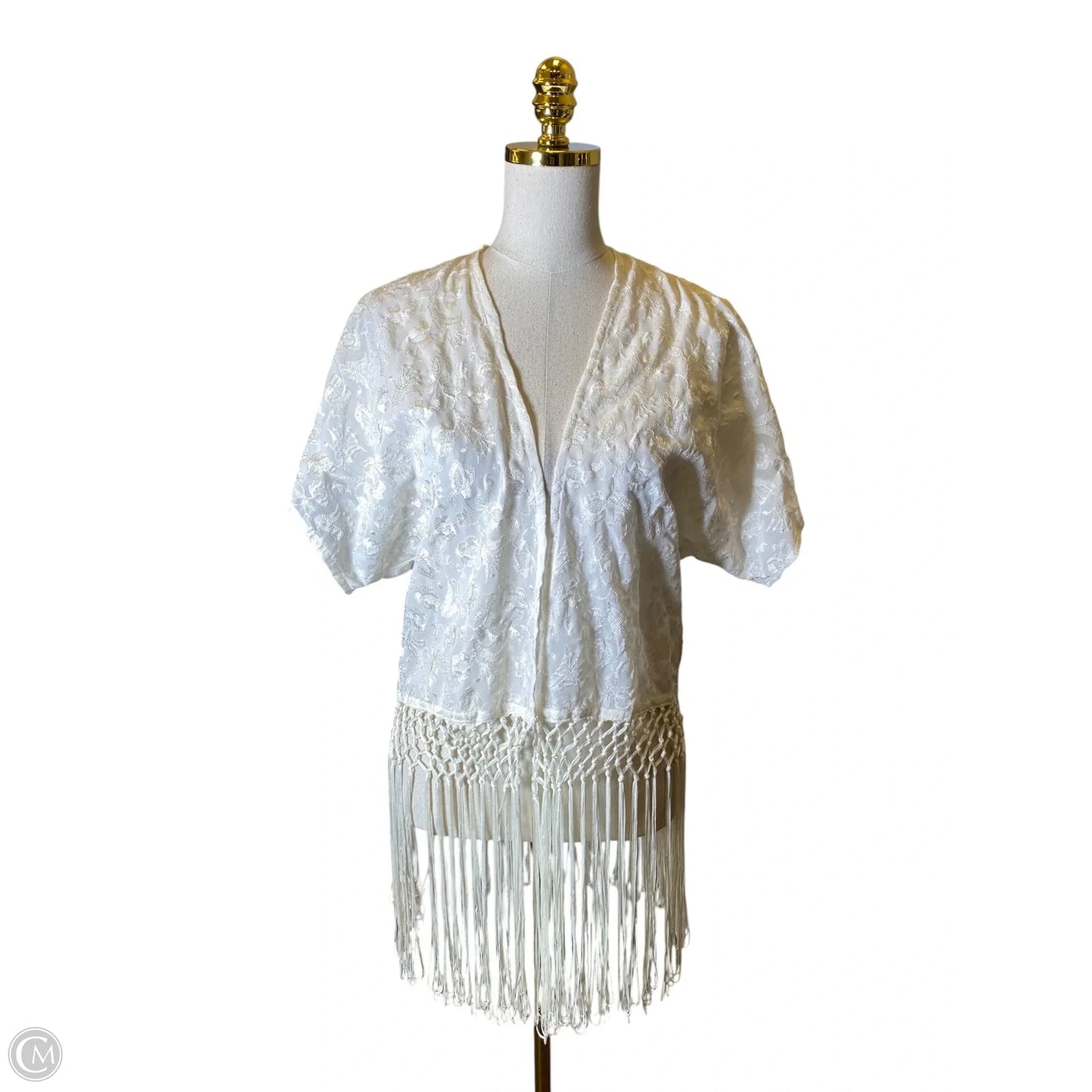 Cardigan By Forever 21 In Cream, Size: S