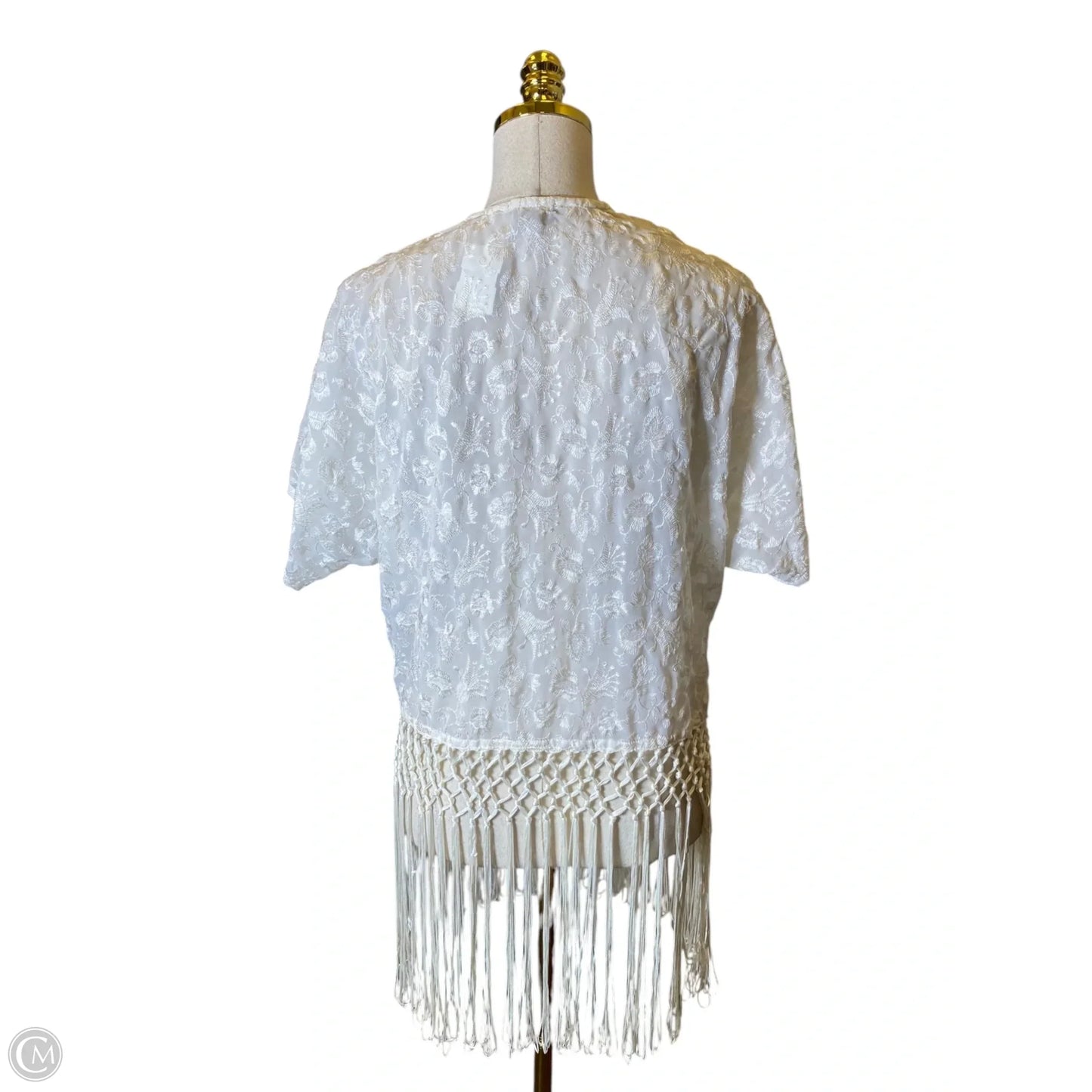 Cardigan By Forever 21 In Cream, Size: S