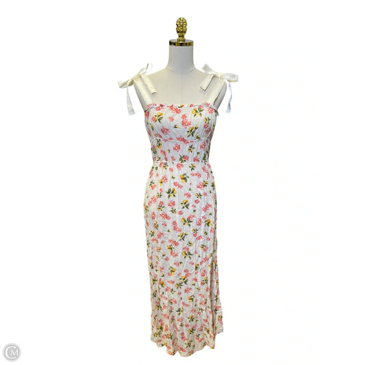 Dress Casual Maxi By Lila Rose In Floral Print, Size: L