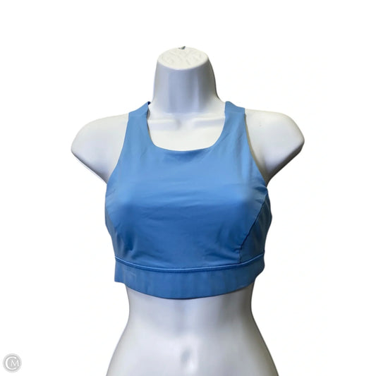 Athletic Bra By Lululemon In Blue, Size: 6