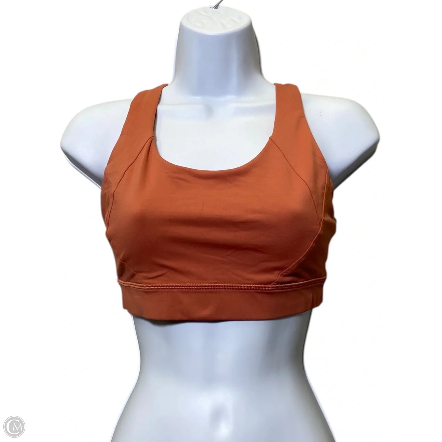 Athletic Bra By Lululemon In Orange, Size: 6