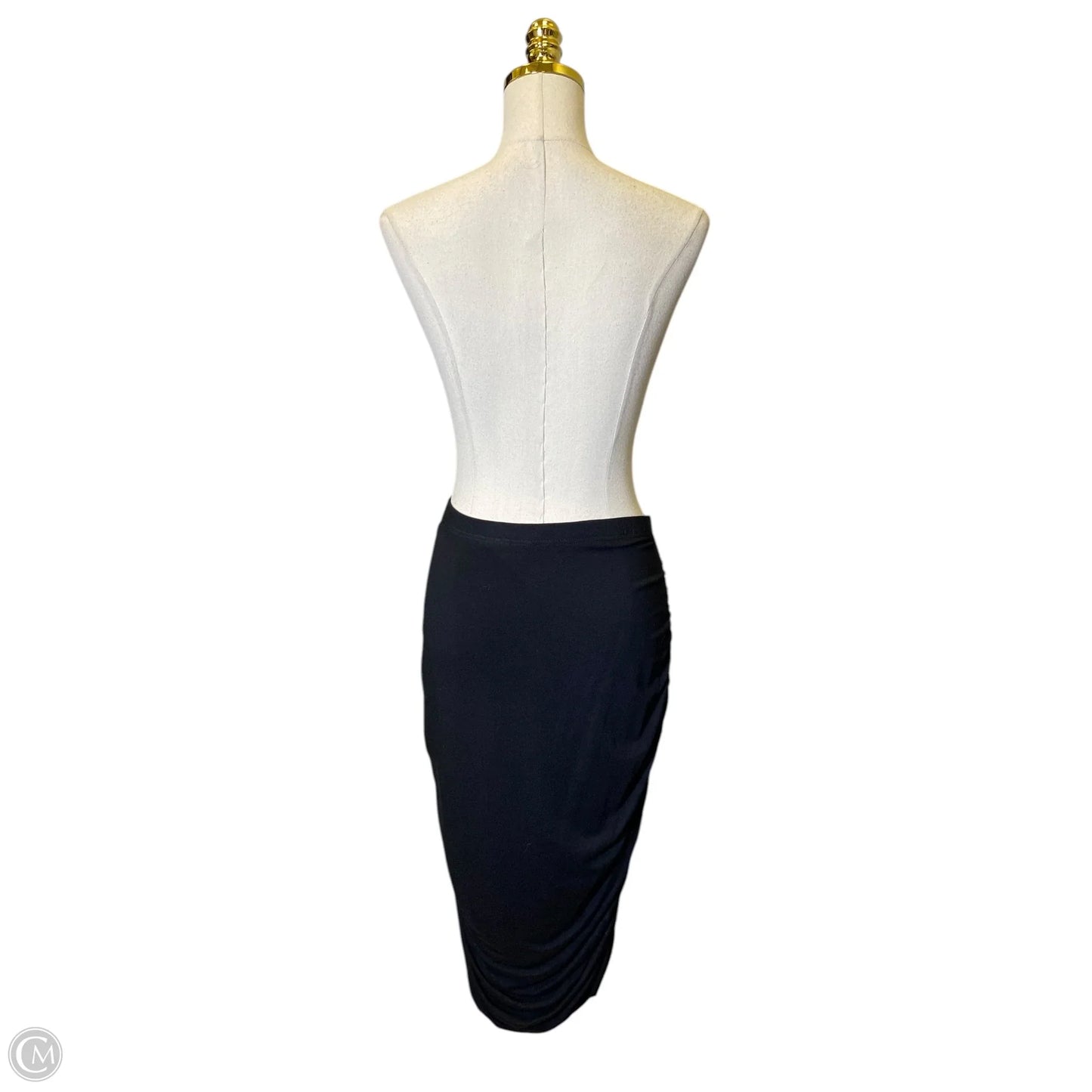 Skirt Maxi By Vince Camuto In Black, Size: 2x