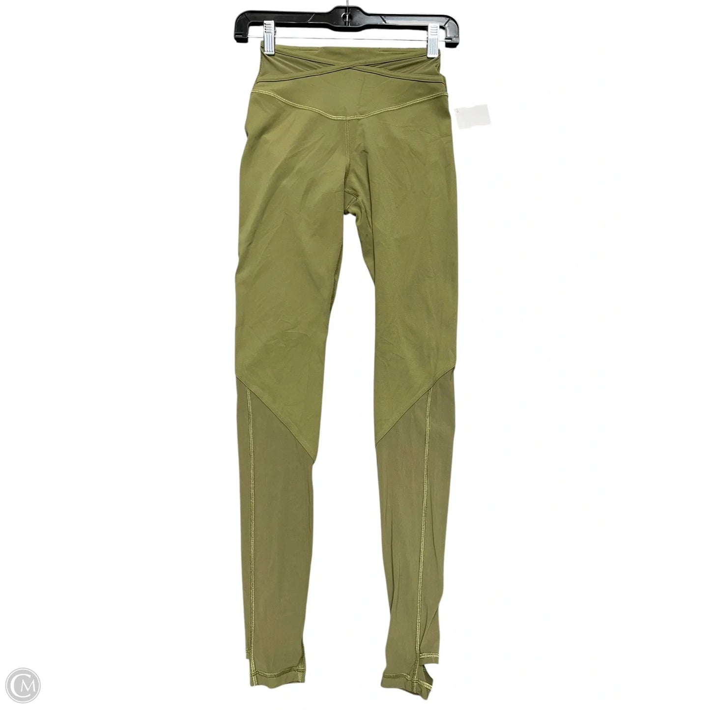 Athletic Leggings By Lululemon In Green, Size: S