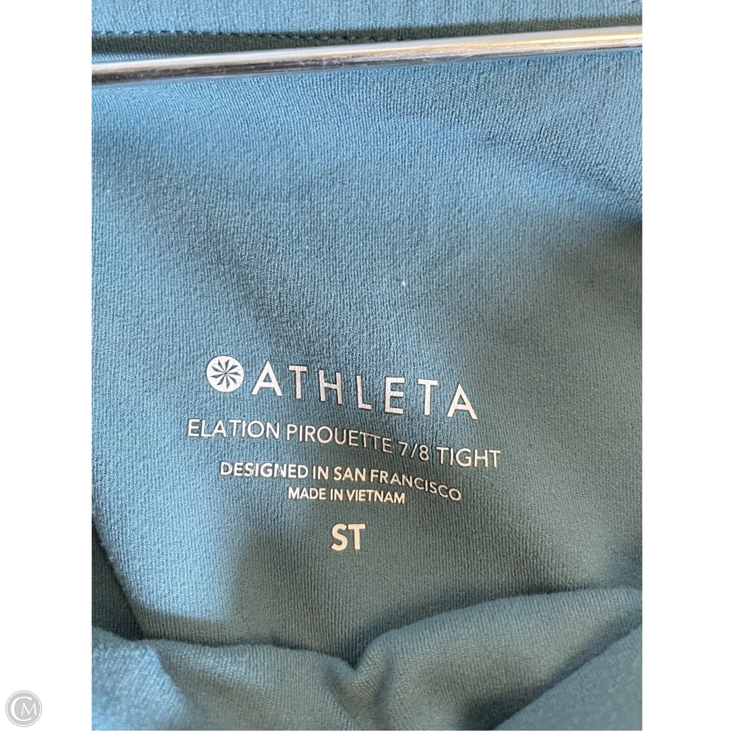 Athletic Leggings By Athleta In Blue, Size: S