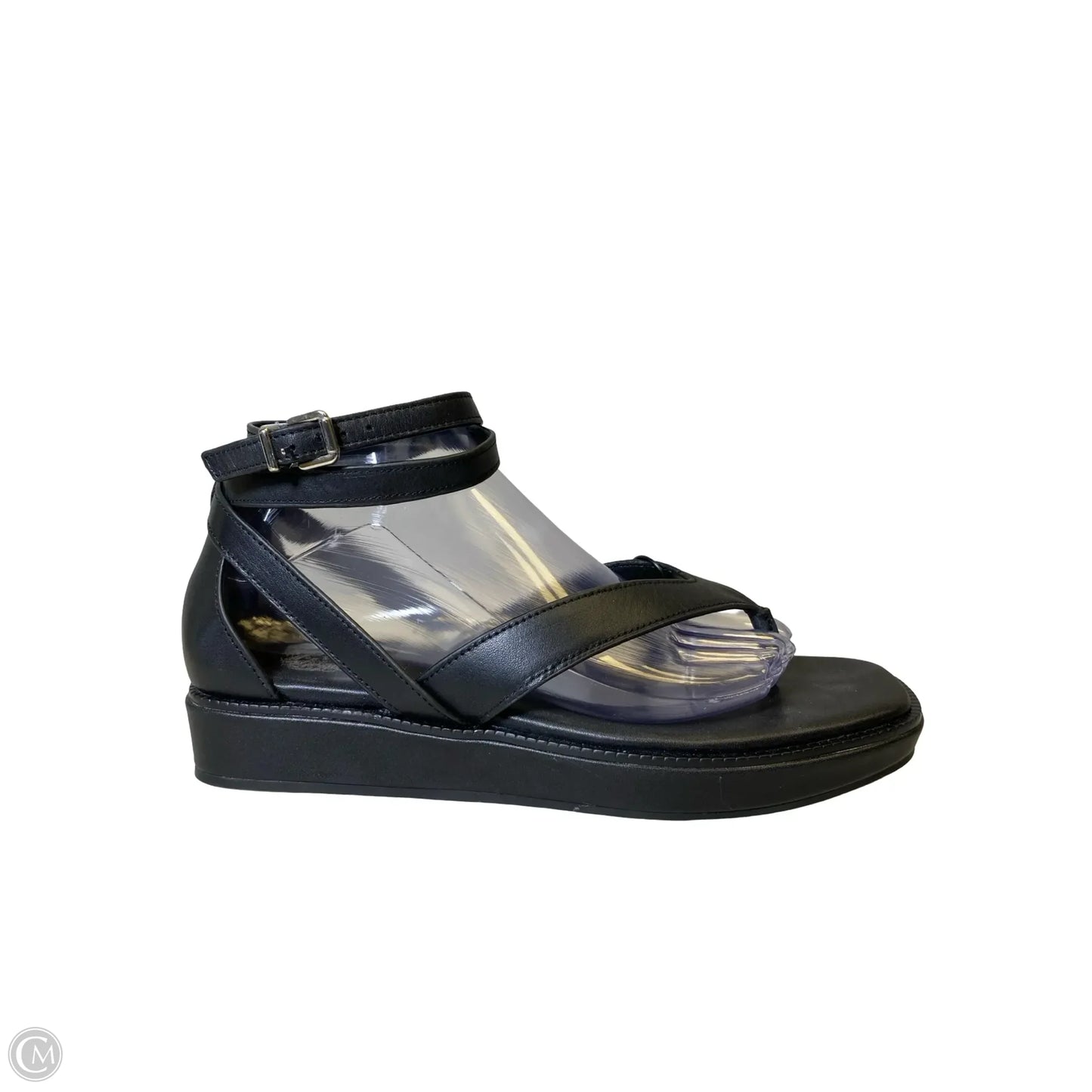 Sandals Flats By Vince Camuto In Black, Size: 8