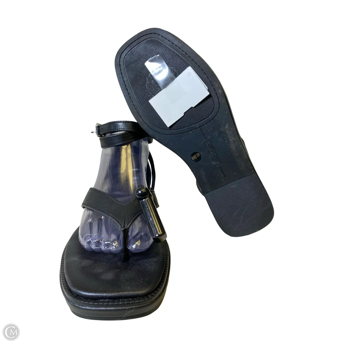 Sandals Flats By Vince Camuto In Black, Size: 8