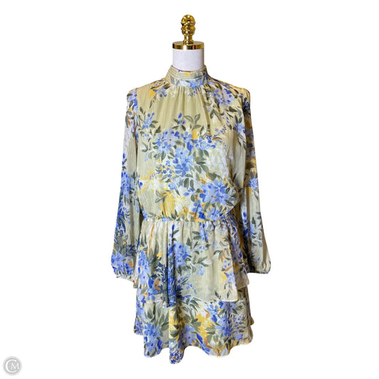 Dress Casual Midi By Socialite In Floral Print, Size: M