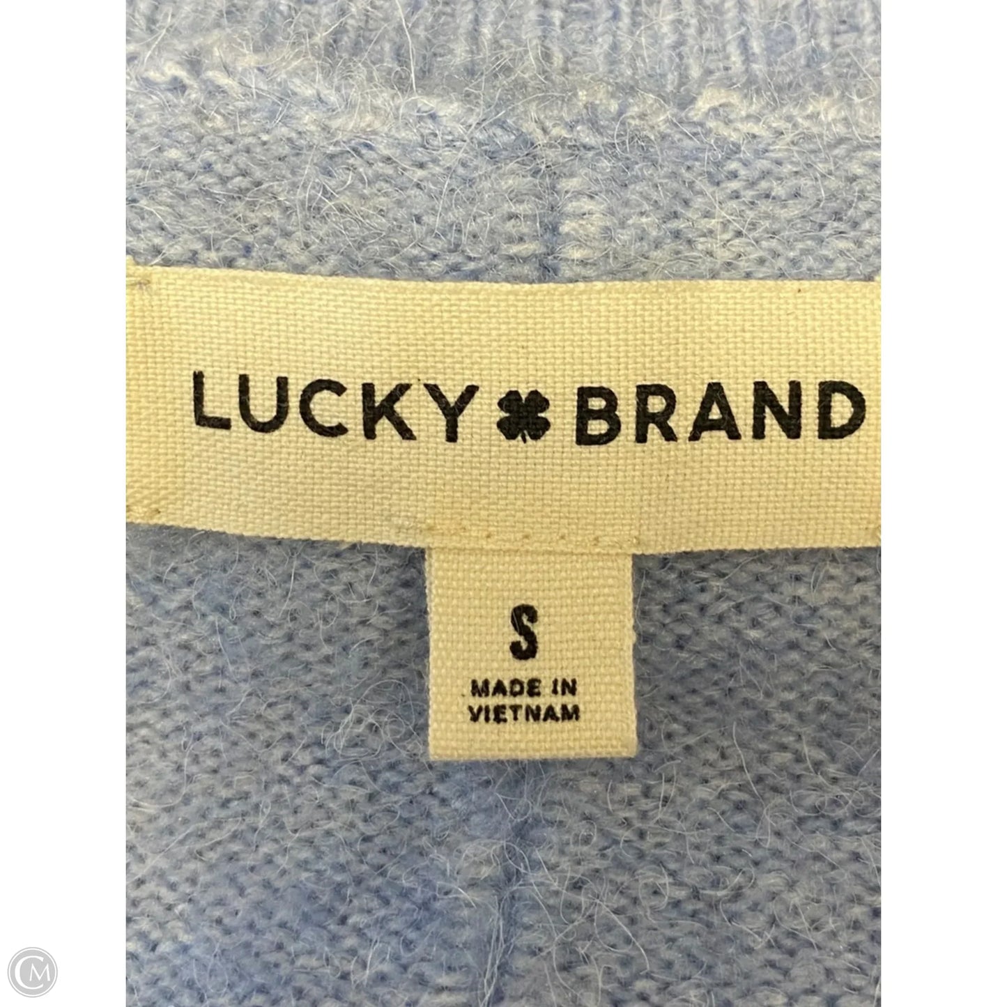 Sweater By Lucky Brand In Blue, Size: S