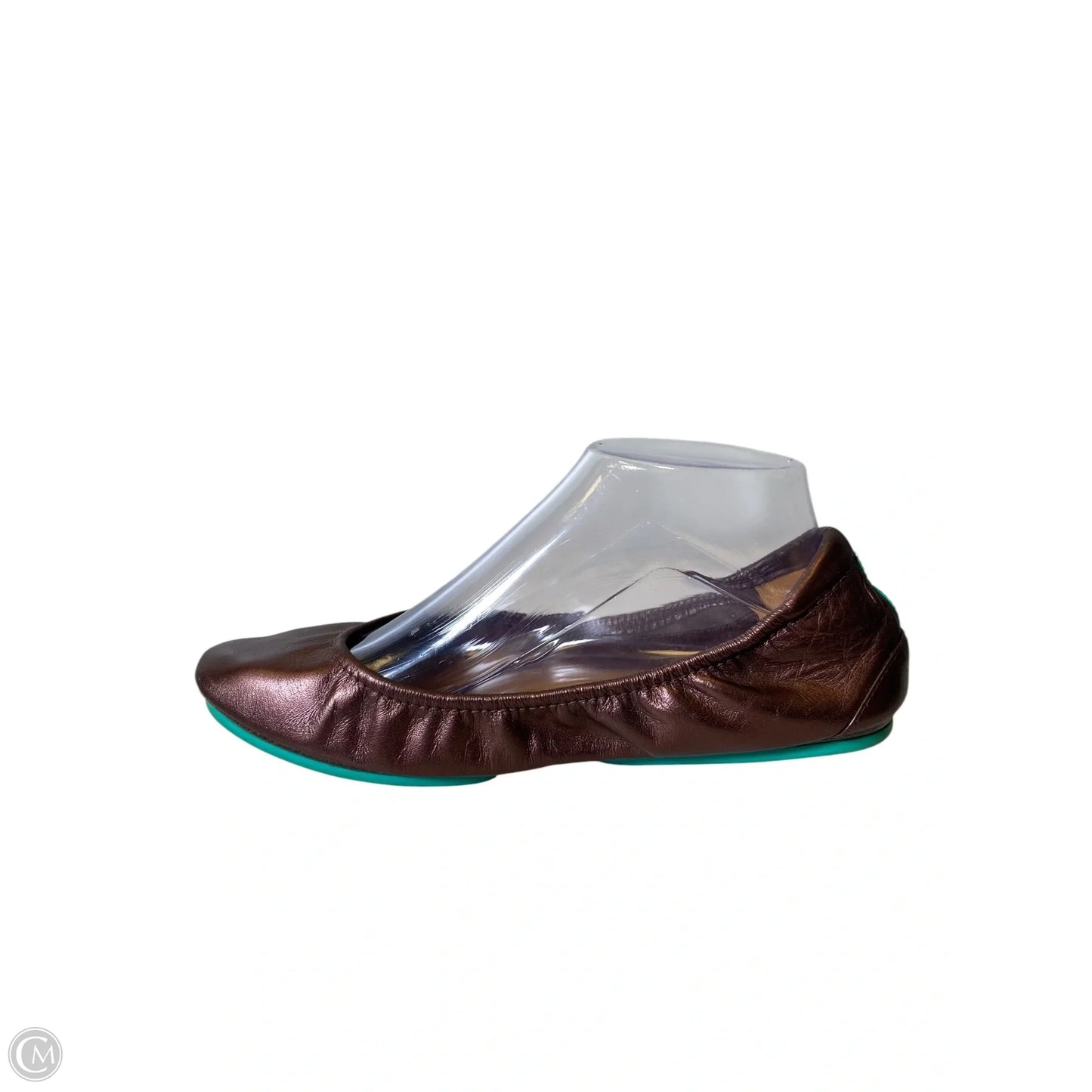 Shoes Flats By Tieks In Bronze, Size: 8