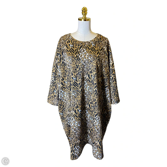 Dress Casual Midi By Asos In Animal Print, Size: 1x