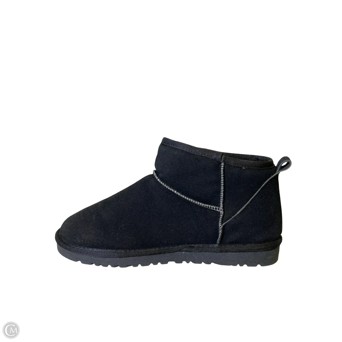 Boots Ankle Flats By Clothes Mentor In Black, Size: 11