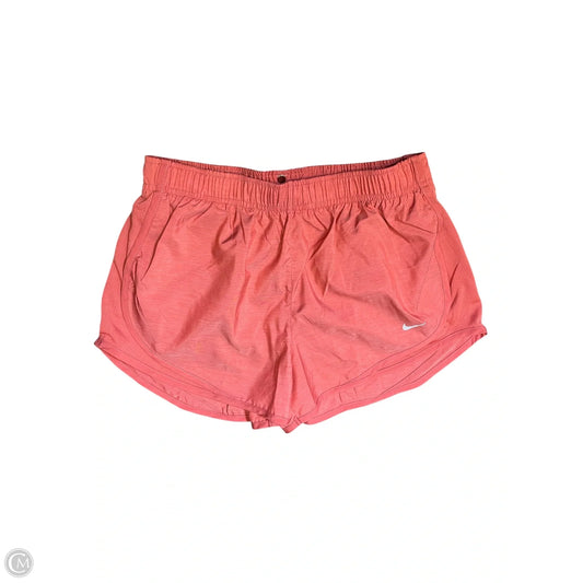 Athletic Shorts By Nike In Orange, Size: M
