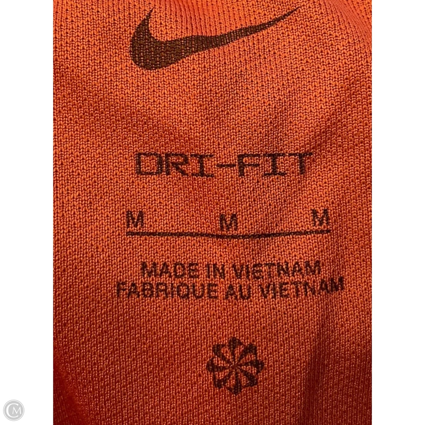 Athletic Shorts By Nike In Orange, Size: M
