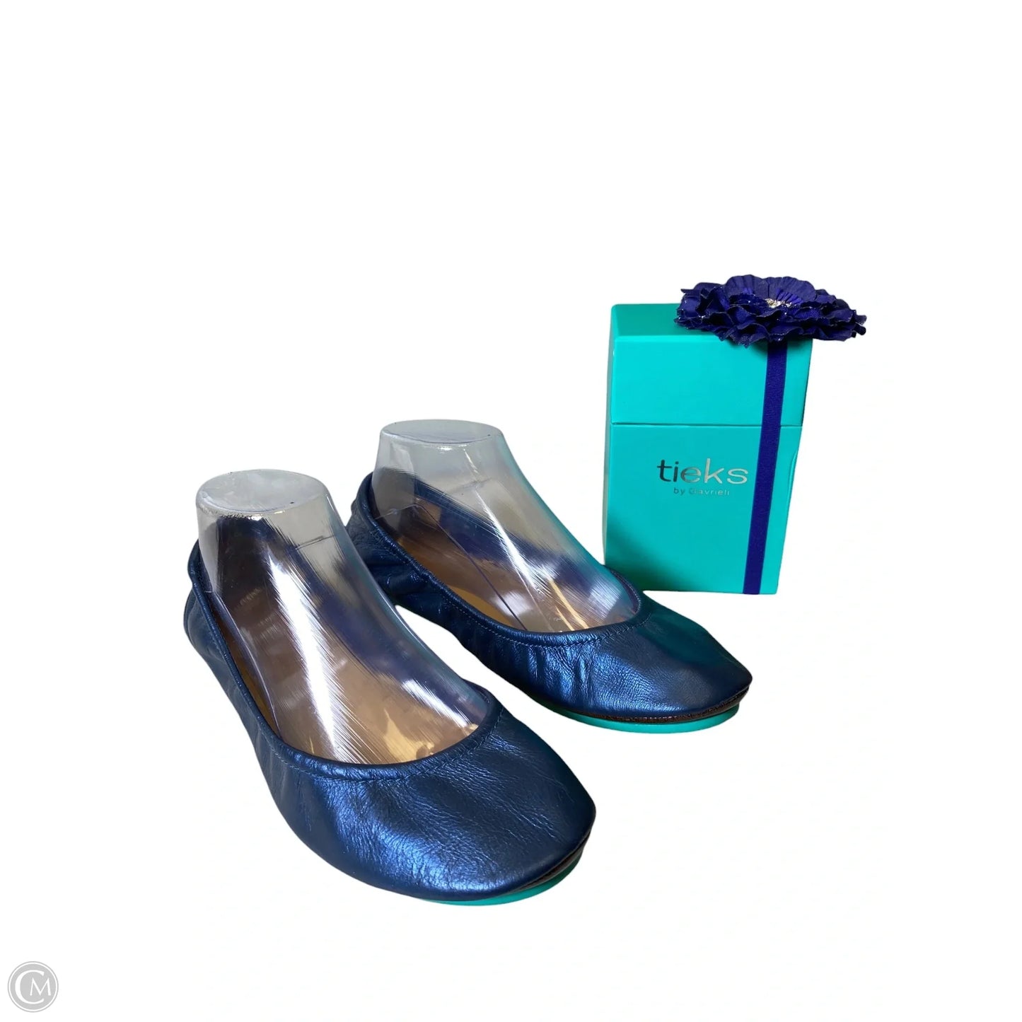 Sandals Flats By Tieks In Navy, Size: 8