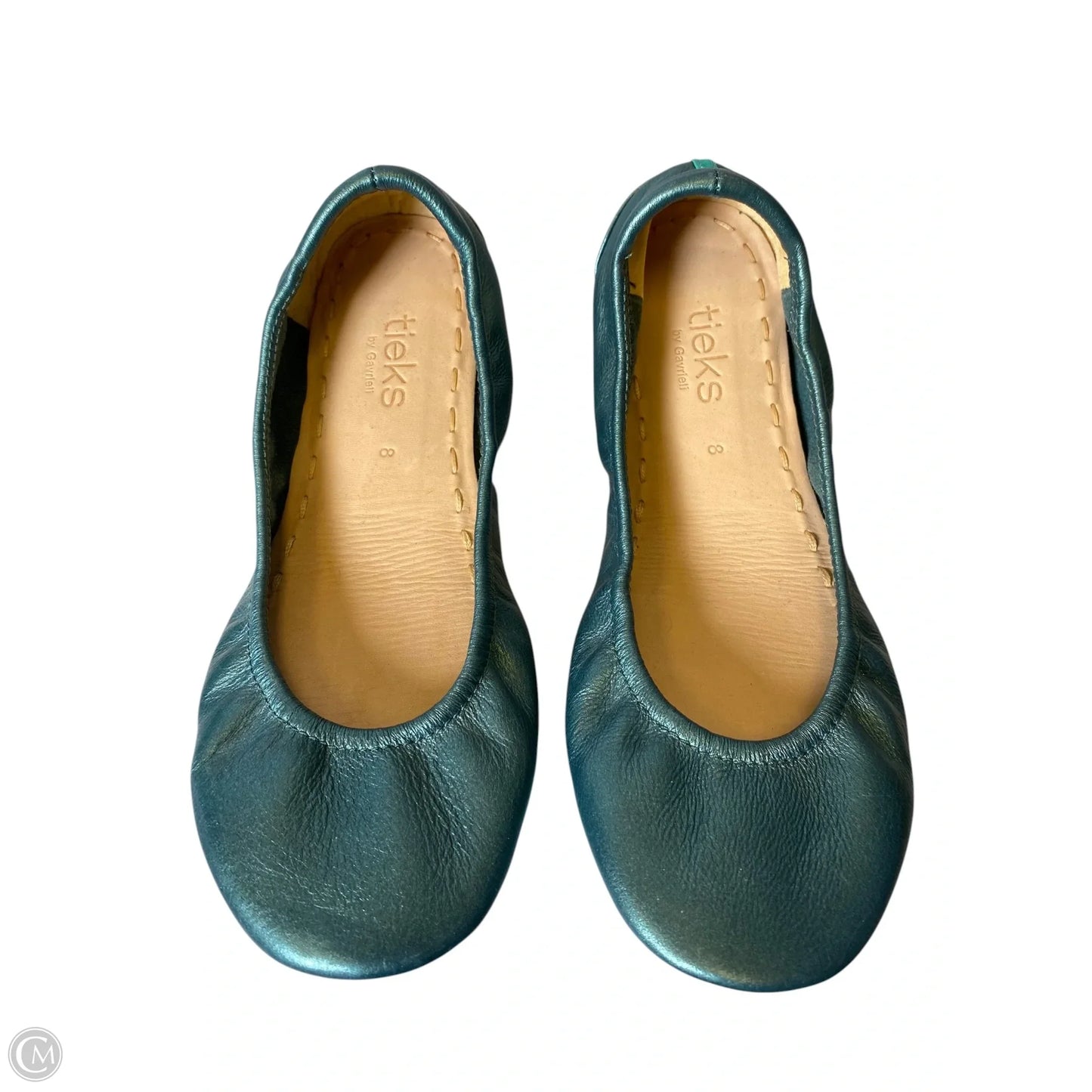 Sandals Flats By Tieks In Green, Size: 8