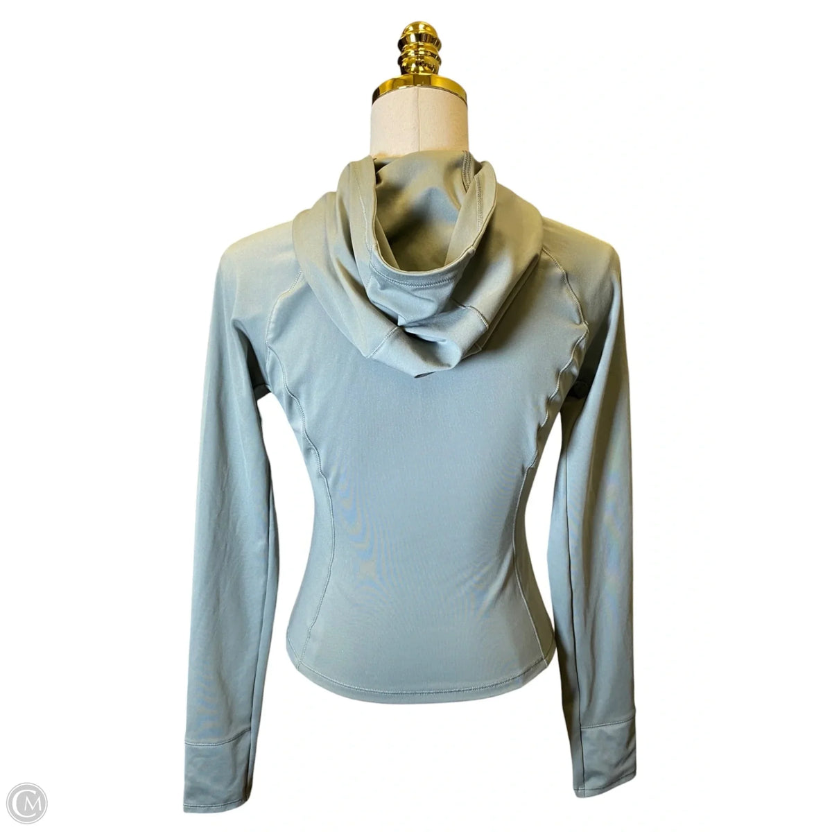 Athletic Jacket By Clothes Mentor In Green, Size: Xs
