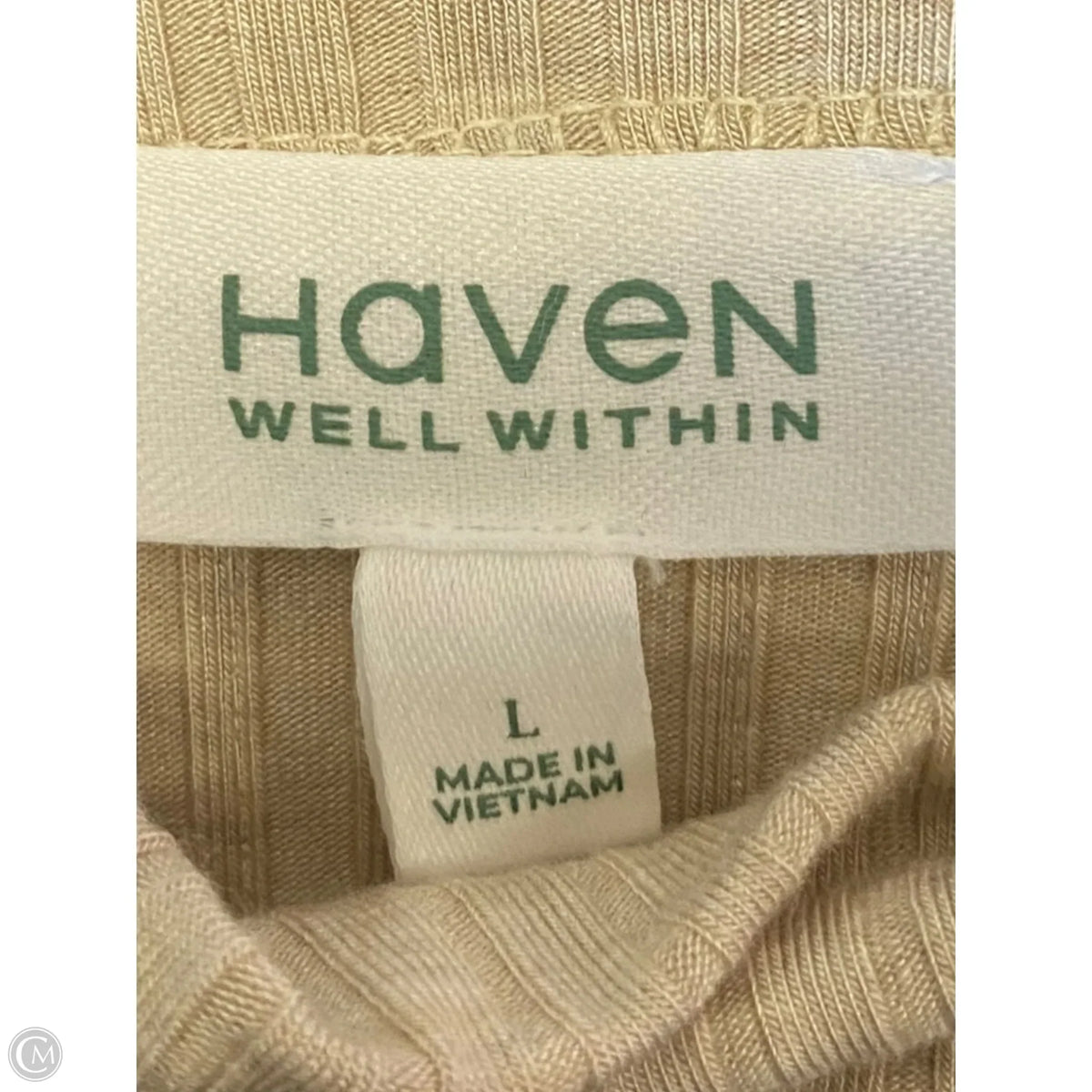 Sweater By Haven In Beige, Size: L