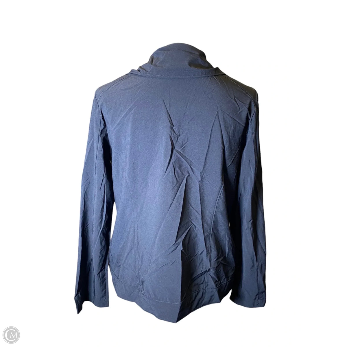 Jacket Windbreaker By Laura Ashley In Black, Size: Mp