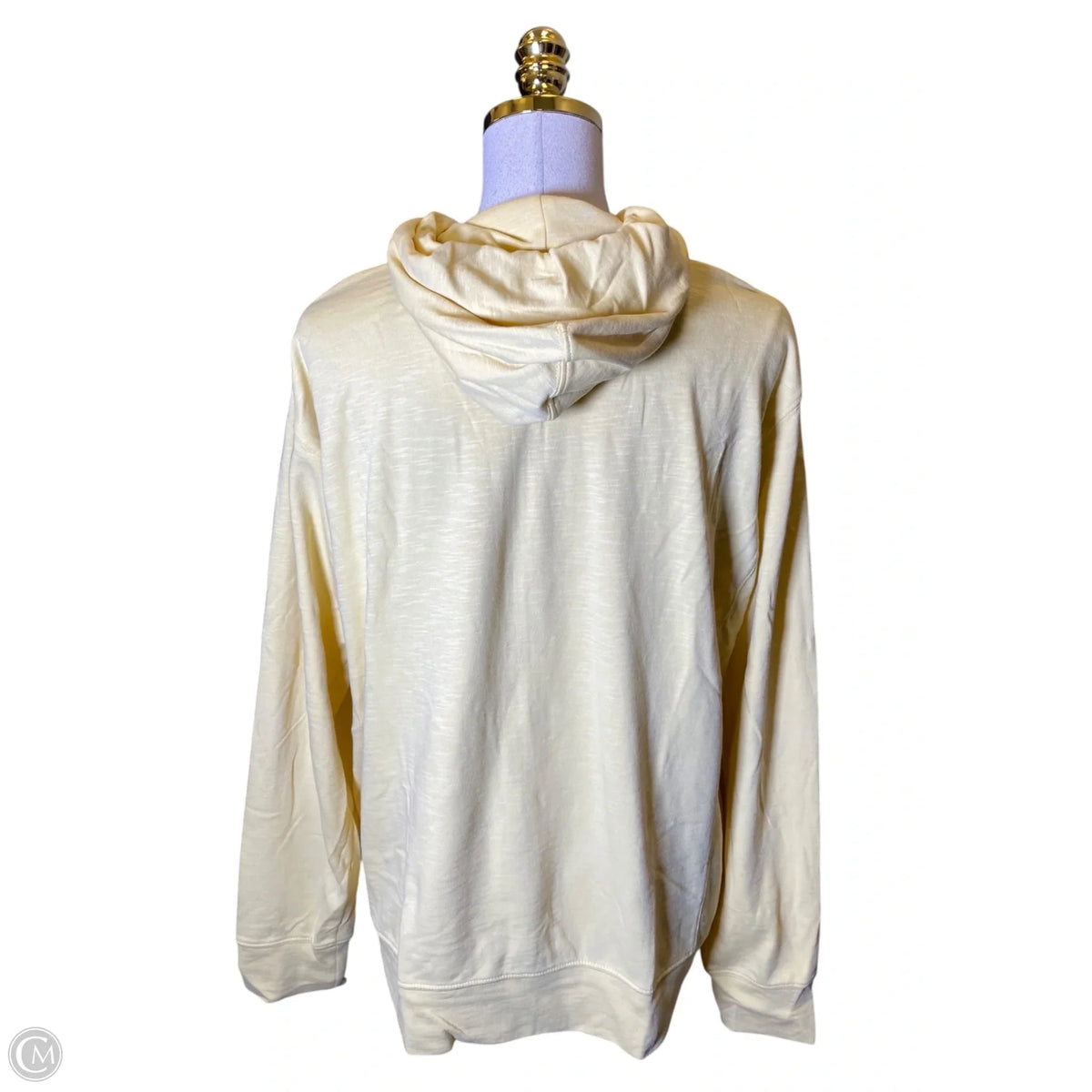 Jacket Shirt By Uniqlo In Yellow, Size: L