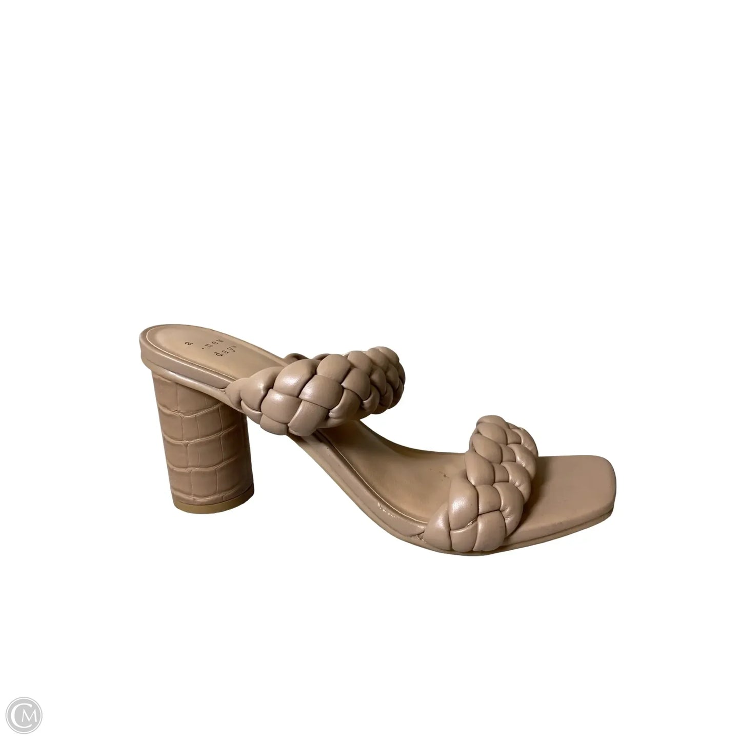 Shoes Heels Block By A New Day In Beige, Size: 6.5