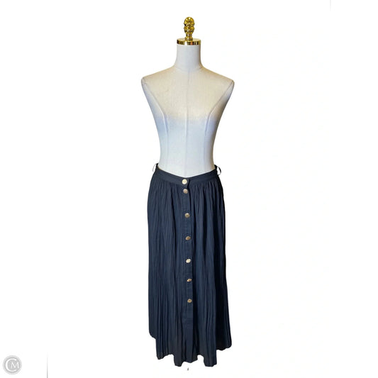 Skirt Maxi By Zara In Black, Size: M