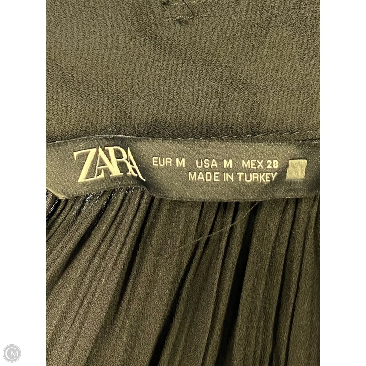 Skirt Maxi By Zara In Black, Size: M