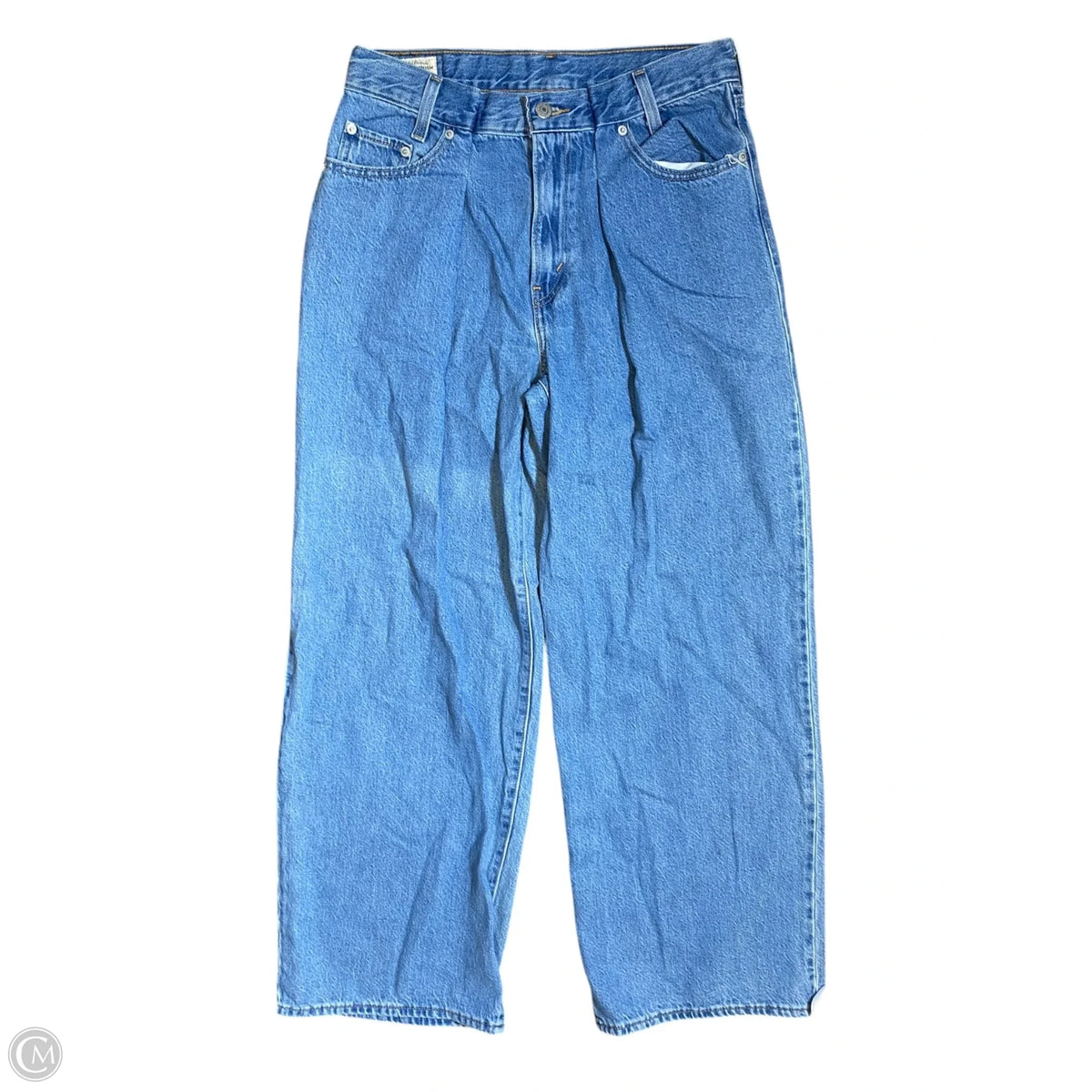 Jeans Wide Leg By Levis In Blue, Size: 2