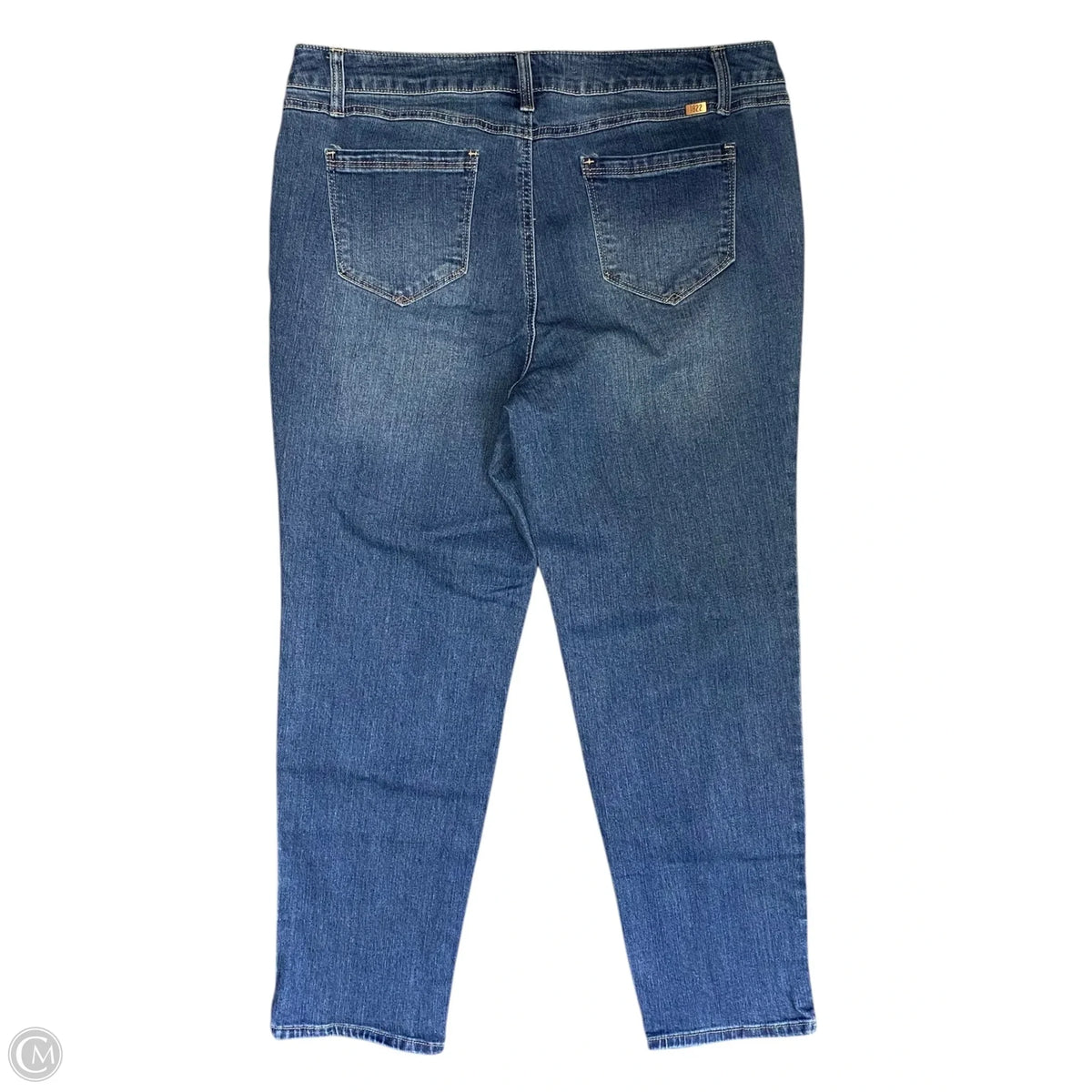 Jeans Straight By 1822 Denim In Blue, Size: 16