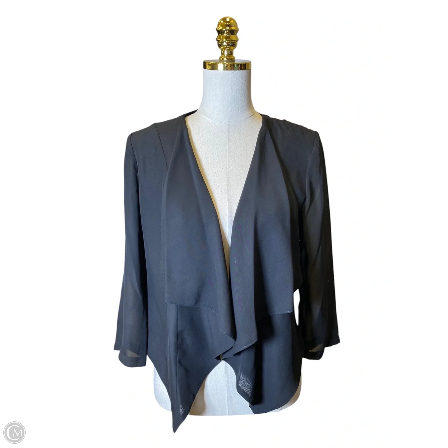 Cardigan By Nina Leonard In Black, Size: M
