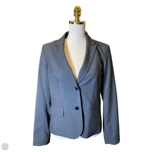 Blazer By Calvin Klein In Grey, Size: 10
