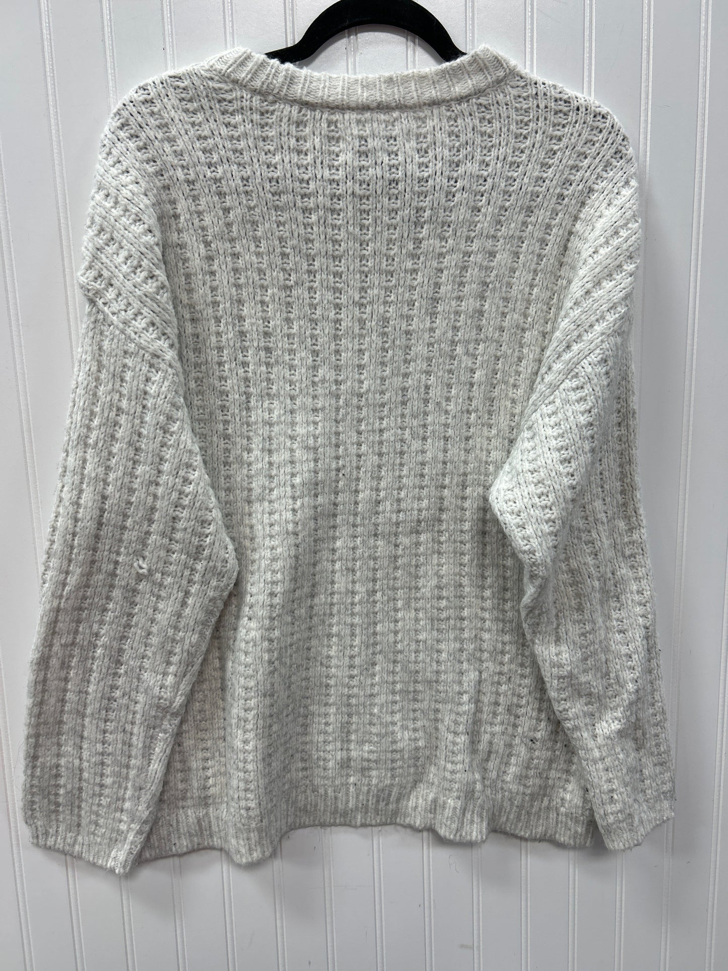 Sweater By American Eagle In White, Size:Xs