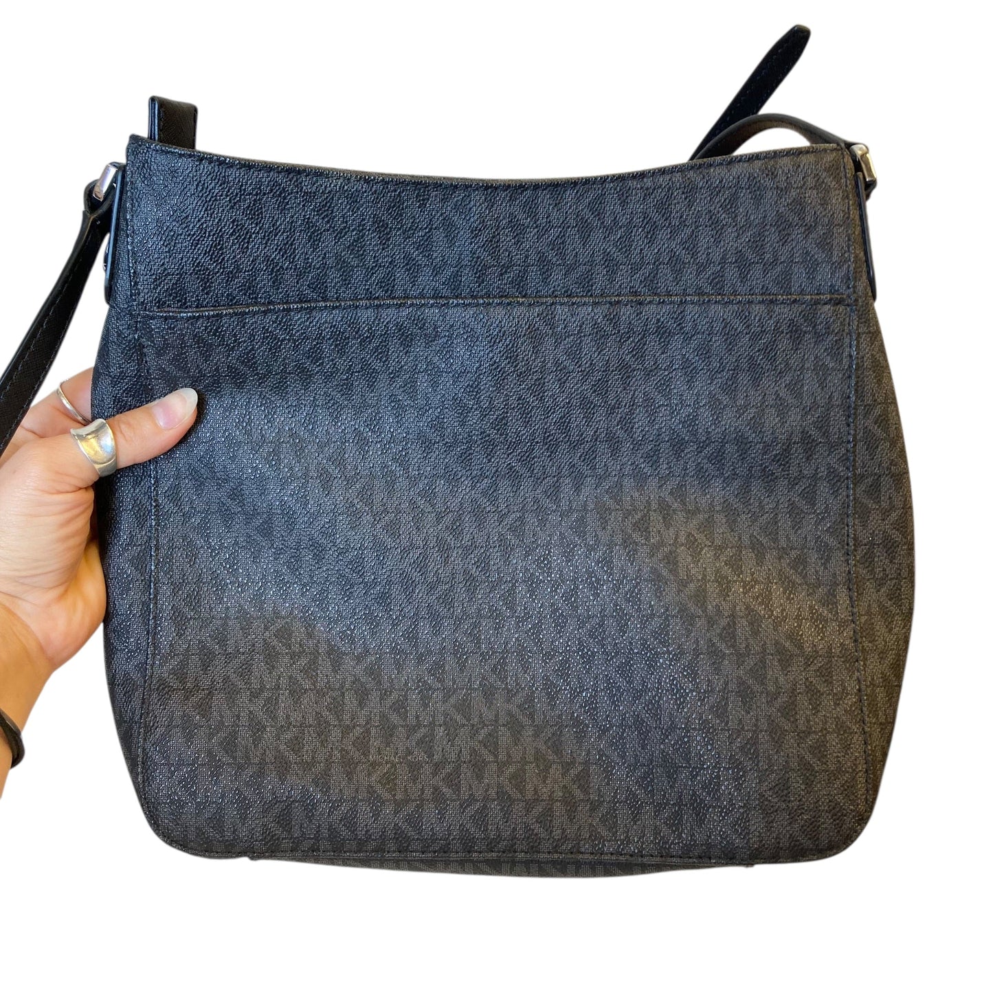 Crossbody Designer By Michael Kors In Black, Size:Medium