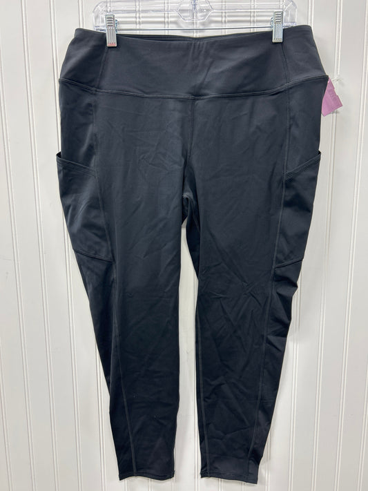 Athletic Leggings By Torrid In Black, Size:2X