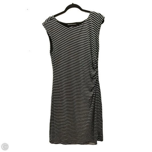 Dress Casual Maxi By Loft In Striped Pattern, Size: L