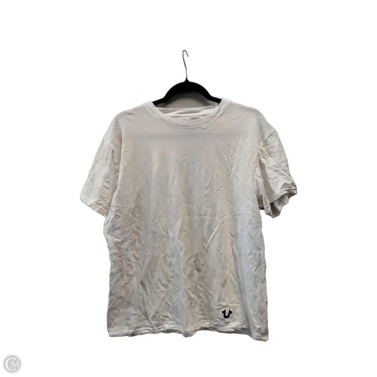Top Short Sleeve By True Religion In White, Size: L