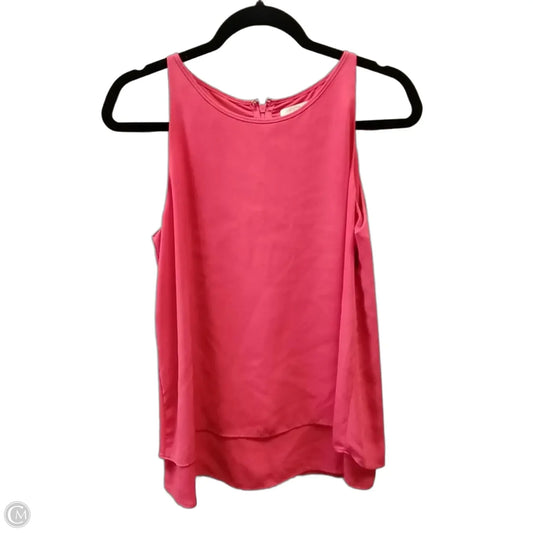 Blouse Sleeveless By Saint Tropez In Orange, Size: S