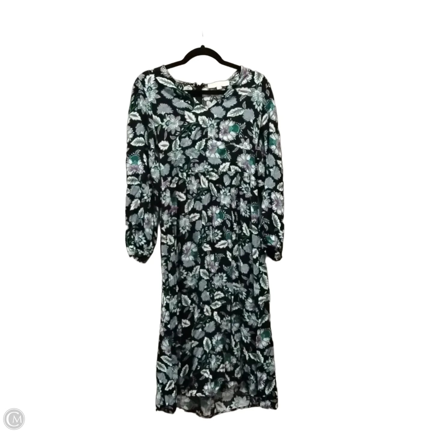 Dress Casual Maxi By Loft In Floral Print, Size: 2