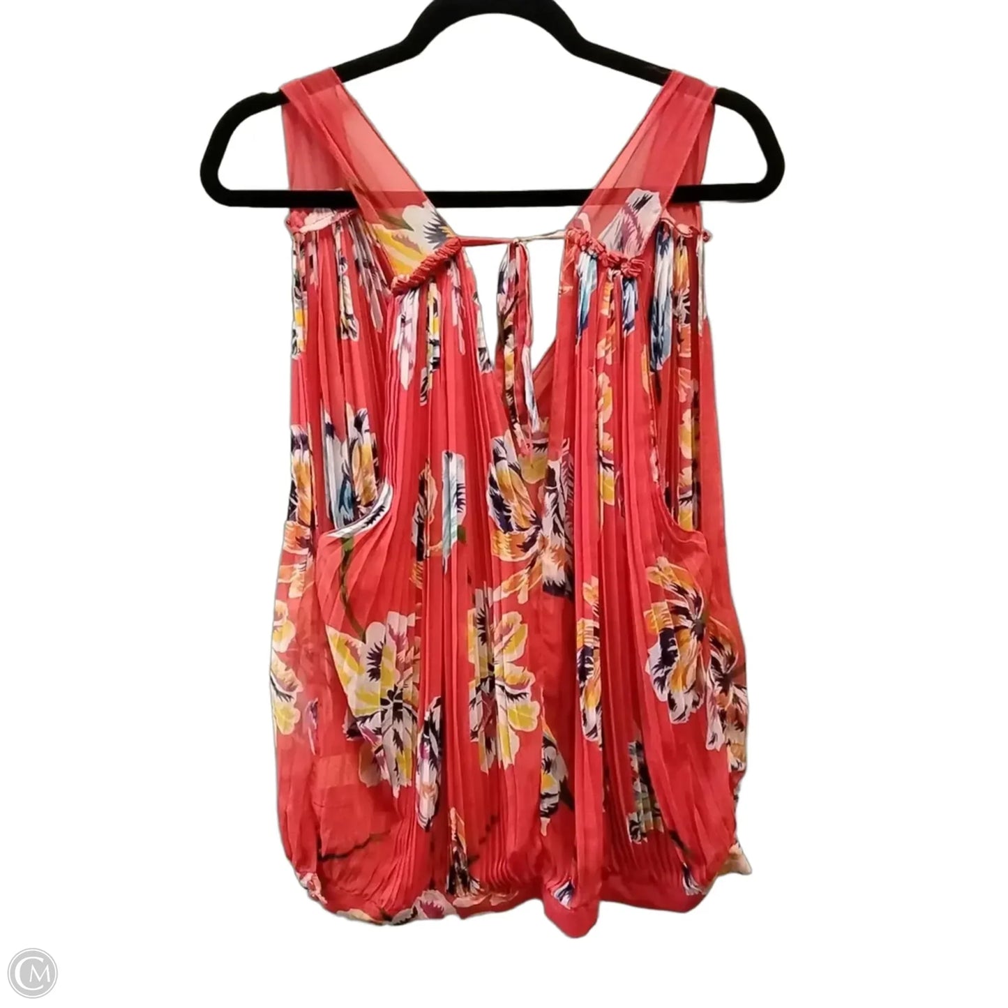 Blouse Sleeveless By Free People In Floral Print, Size: S