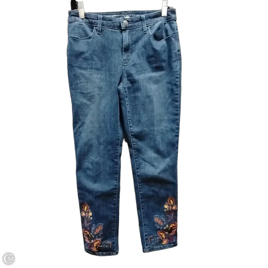 Jeans Skinny By Chicos In Blue, Size: 2