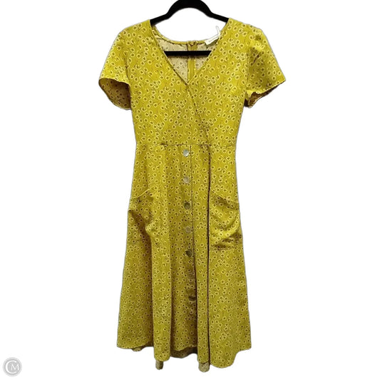 Dress Casual Maxi By Blu Pepper In Yellow, Size: S