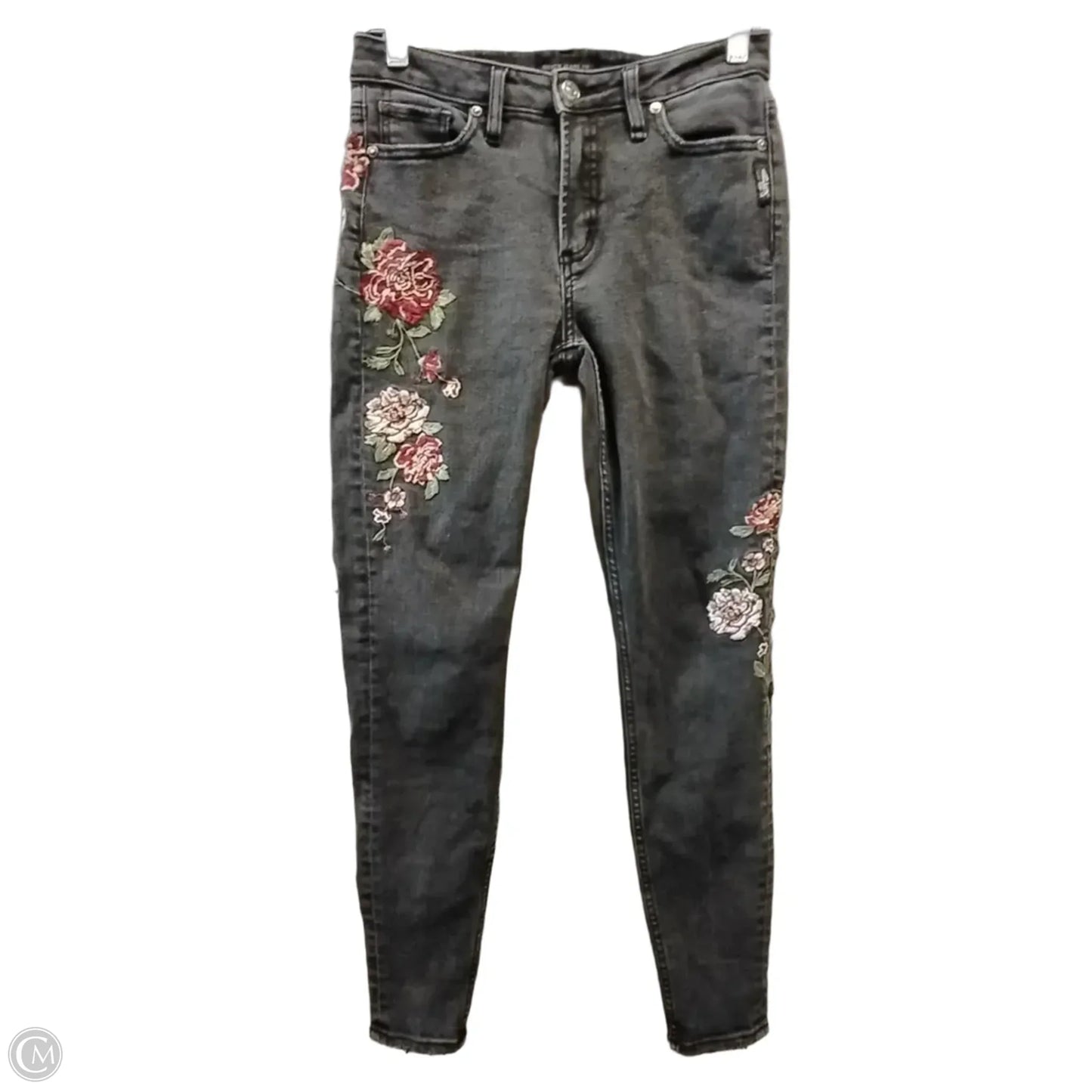 Jeans Skinny By Silver In Black, Size: 4