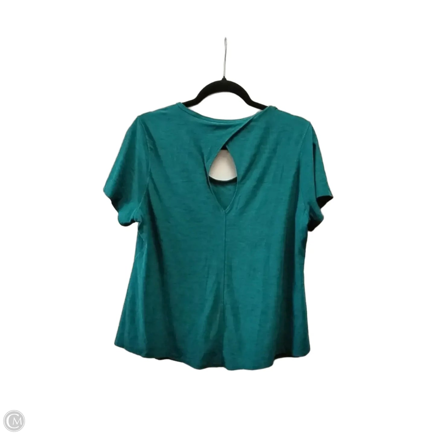 Athletic Top Short Sleeve By Old Navy In Green, Size: Xl