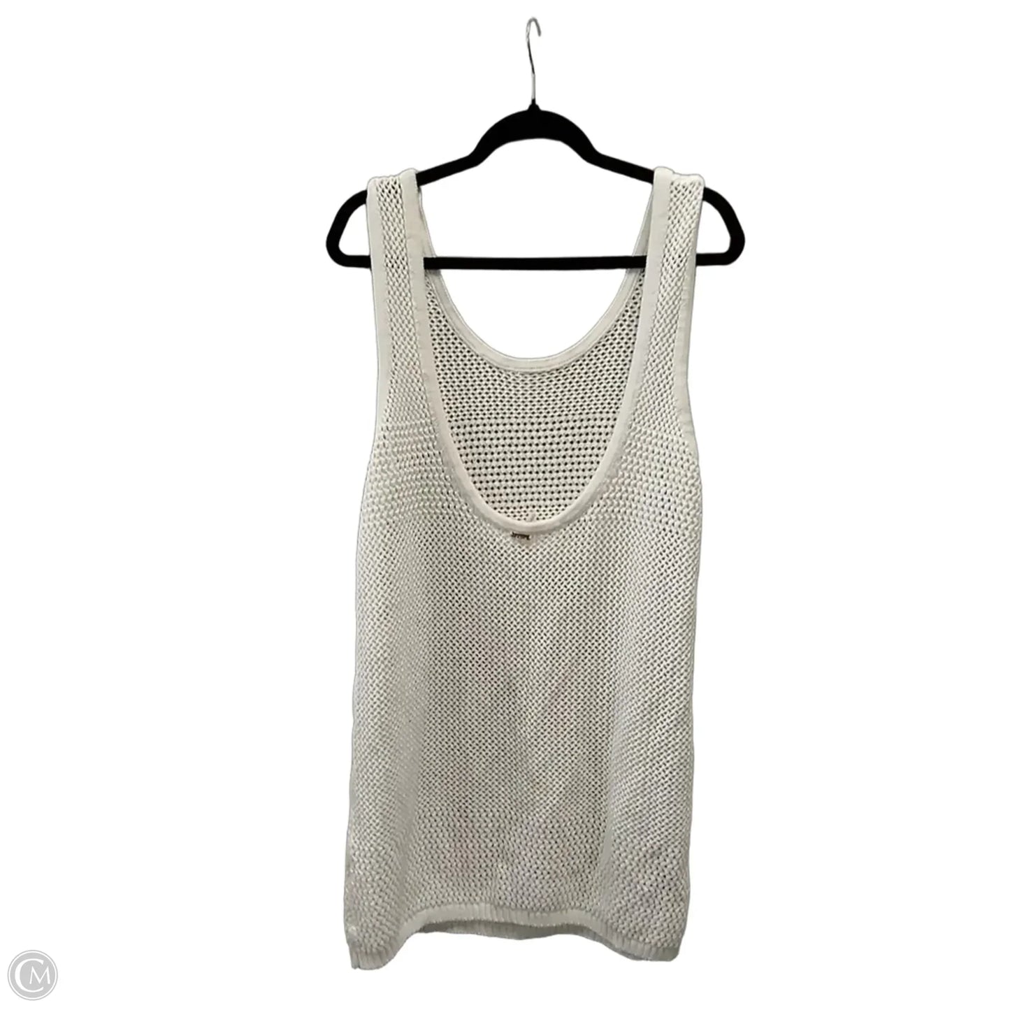 Sweater Short Sleeve By Clothes Mentor In Beige, Size: L