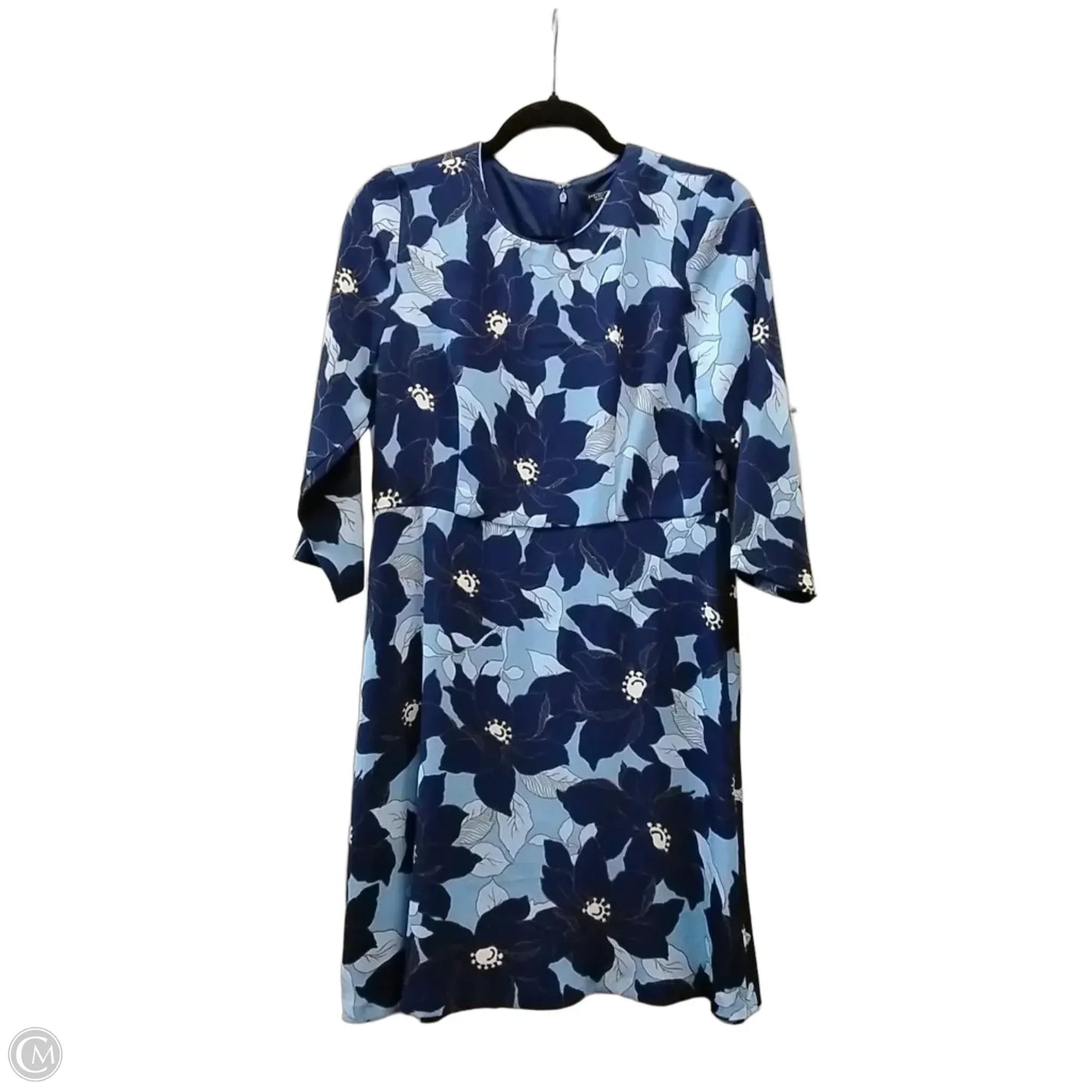 Dress Casual Midi By Ann Taylor In Floral Print, Size: 8p