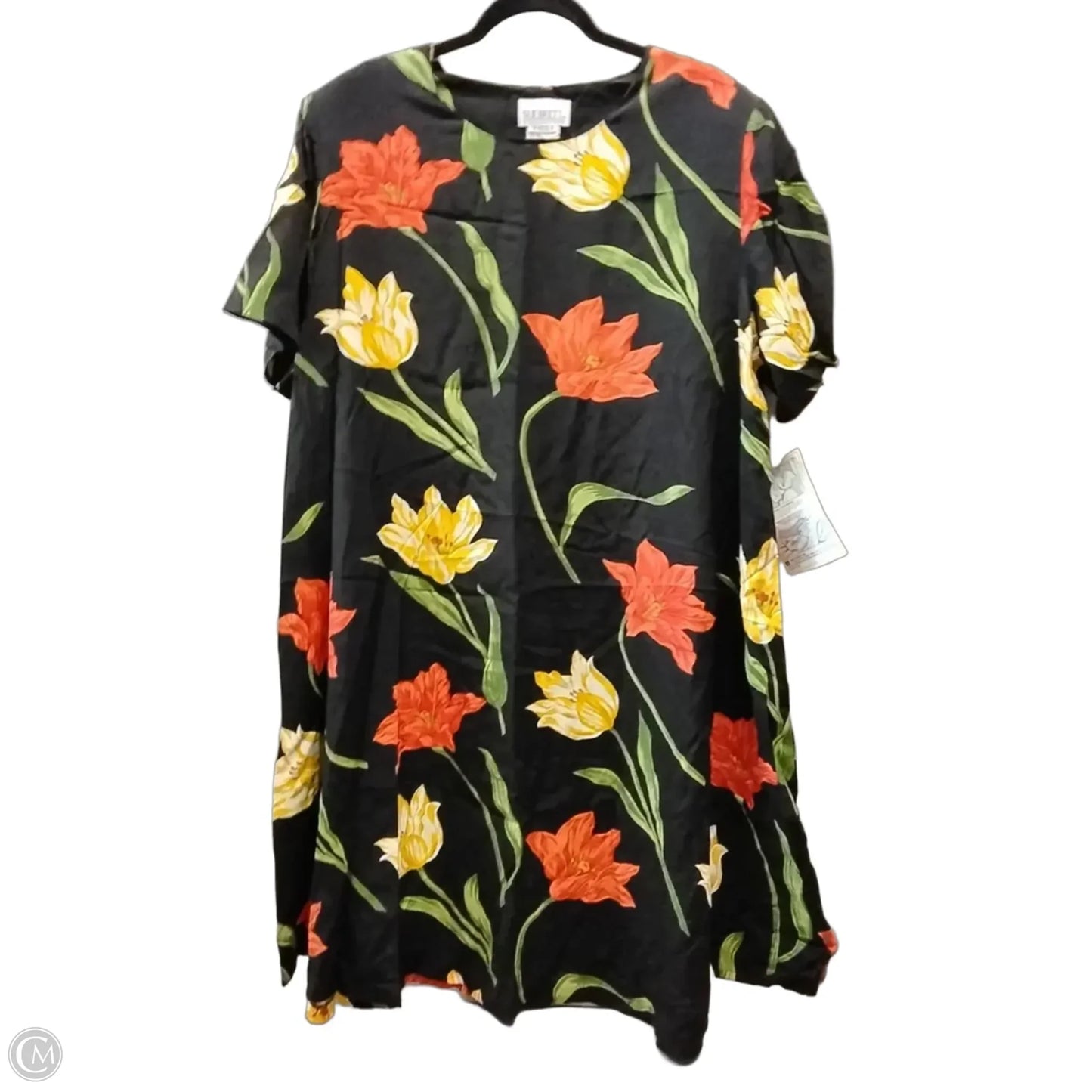 Dress Casual Midi By Clothes Mentor In Floral Print, Size: 0