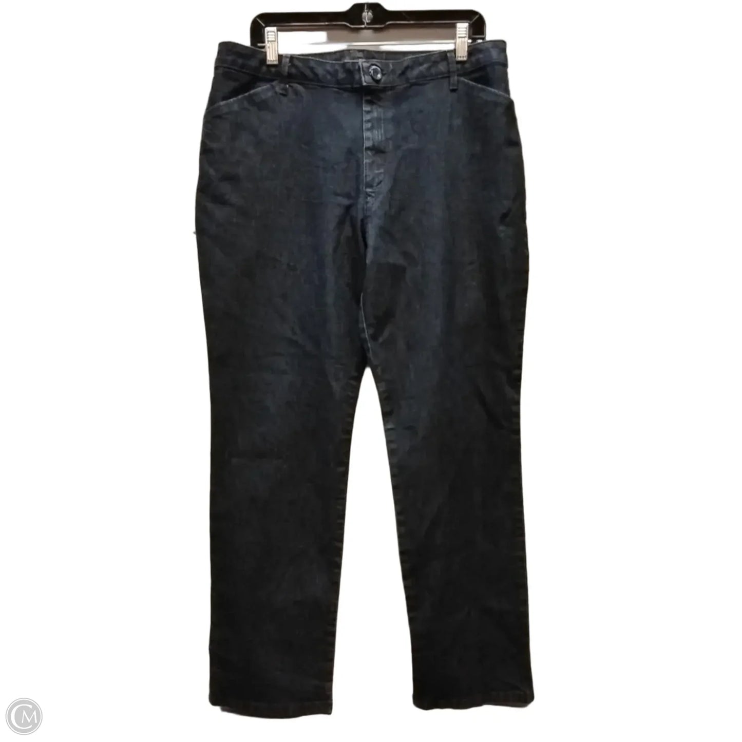 Jeans Straight By Lee In Blue, Size: 14