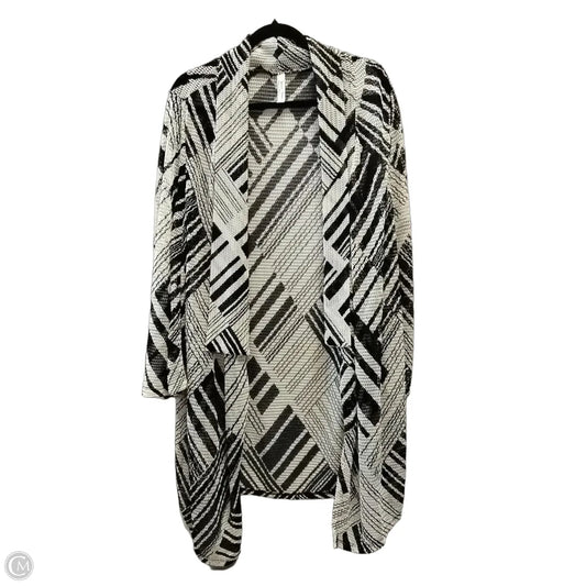 Kimono By Perseption Concept In Black & Cream, Size: Xl