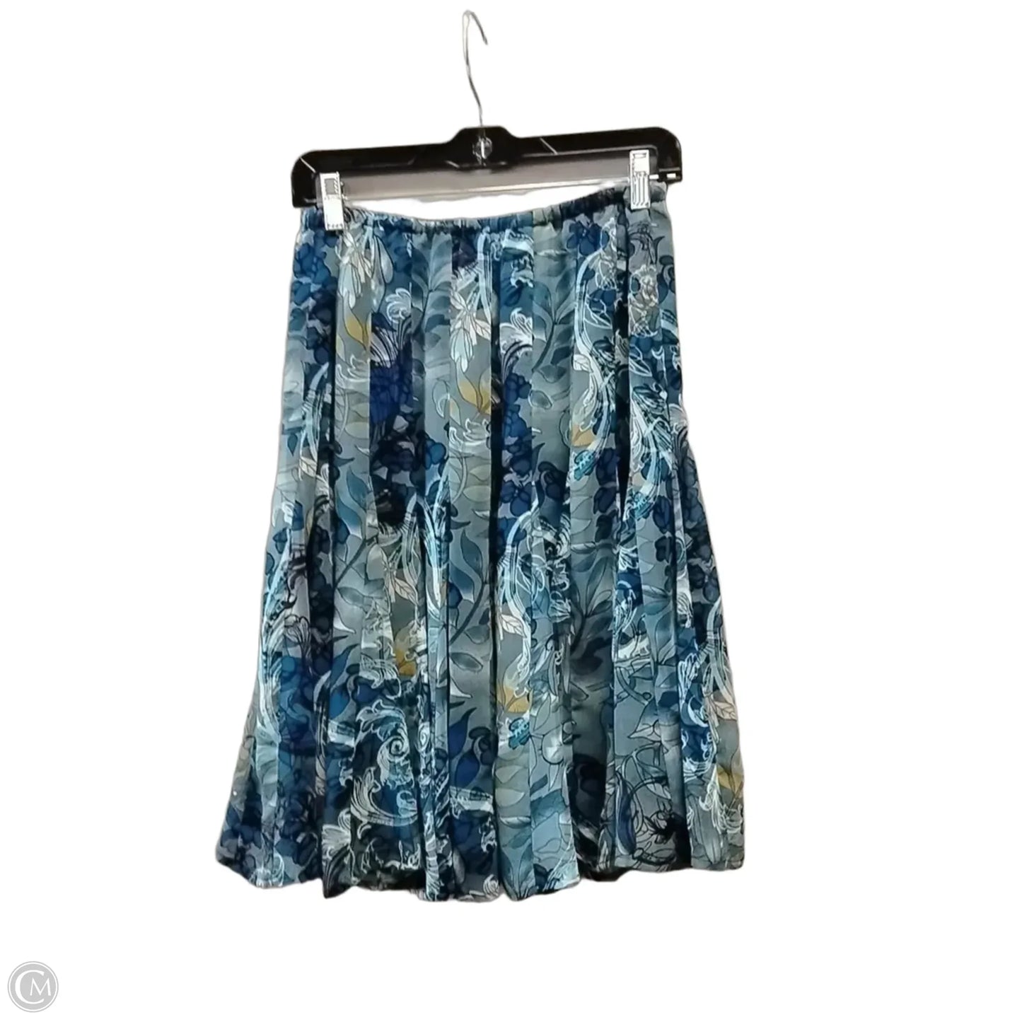Skirt Set 2pc By Signature By Robbie Bee In Blue, Size: 12p