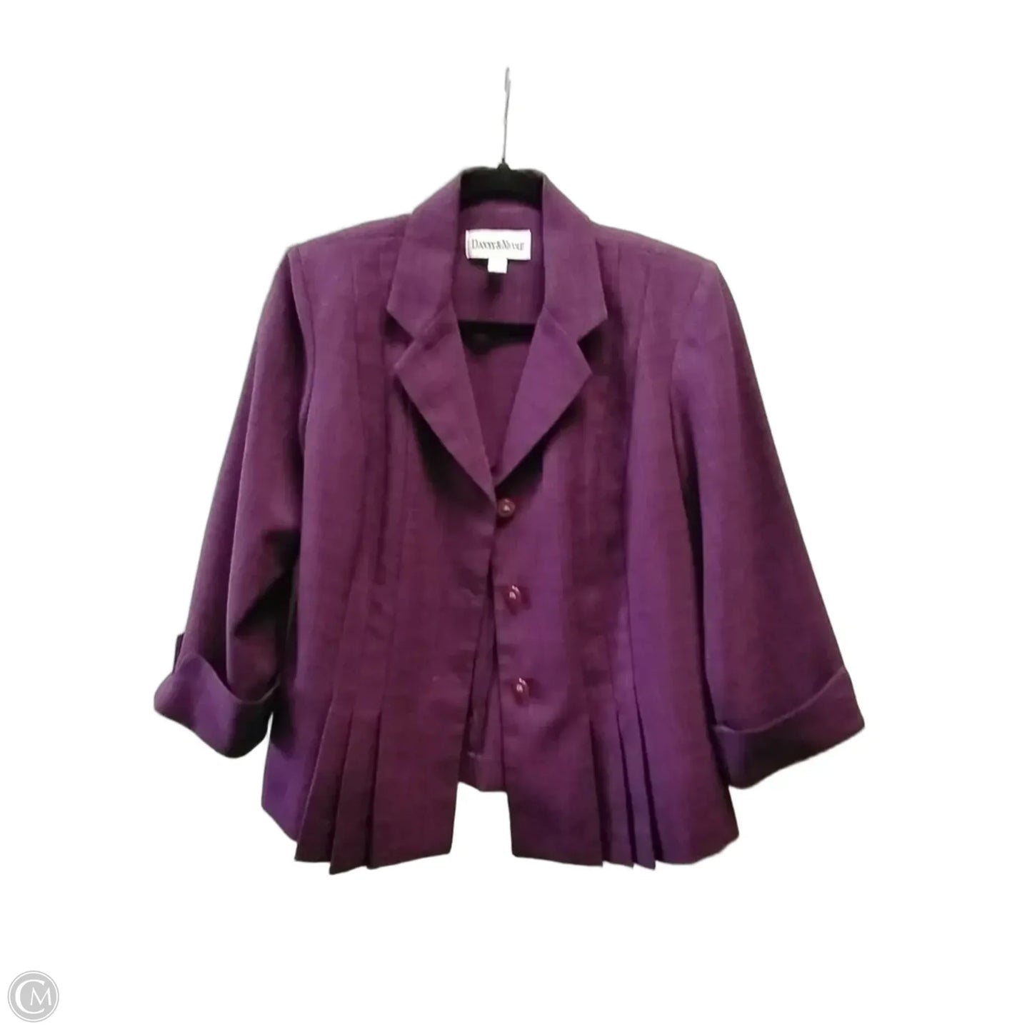 Skirt Suit 2pc By Dannyandnicole In Purple, Size: 12p