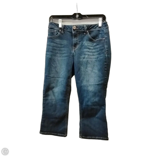 Jeans Cropped By 1822 Denim In Blue, Size: 8